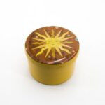 Scatolina tonda Sole d7xh5cm