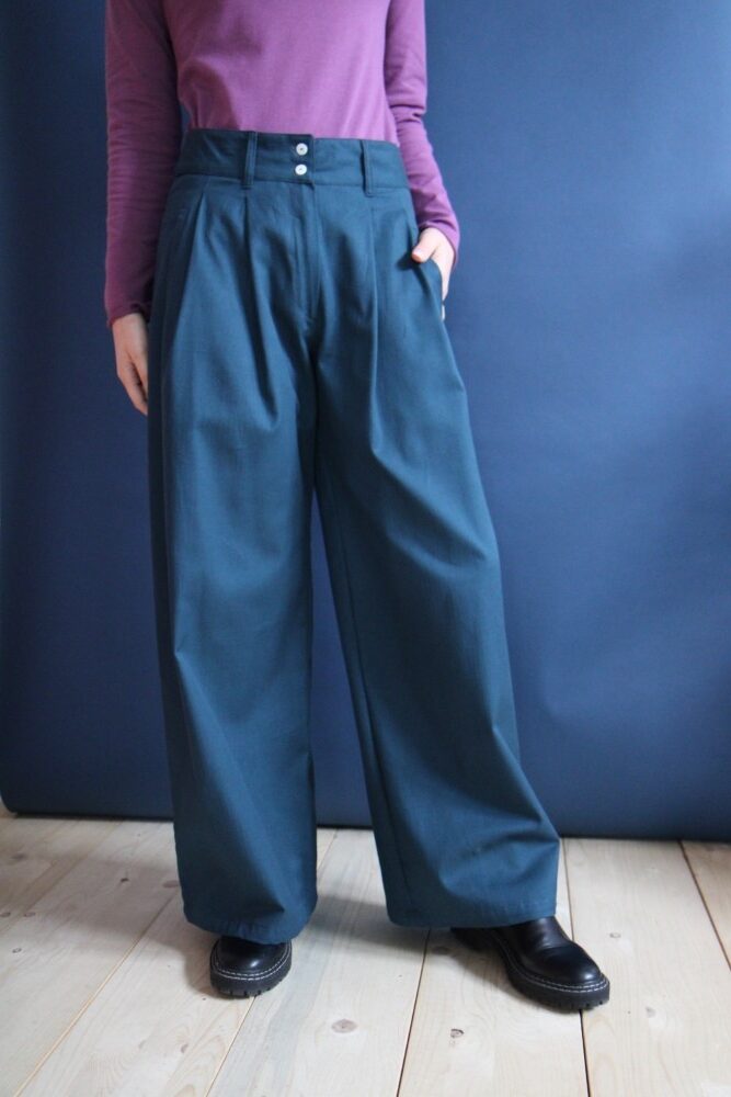 INC6061973 Pantalone Liana blu verde S - immagine 1