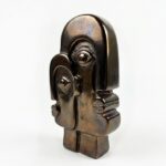 Statua Double Face 15 cm - immagine 2