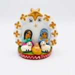 Presepe bianco cm 7x8