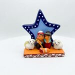 Presepe stella blu cm 7x7
