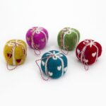 Set 5 decorazioni Pacco 3.5cm