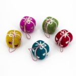 Set 5 decorazioni Pacco 3.5cm - immagine 2