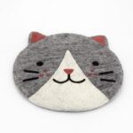 Cuscino sedia feltro Gatto d35cm
