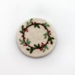Set 4 sottobicchieri bianchi Ghirlanda