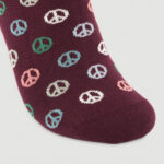 Calze Peace melanzana 43-46