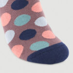 Calze Dots blu/marrone 35-38 - immagine 2