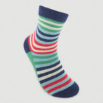 Calze Multisripes indaco 43-46