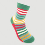 Calze Multisripes ciliegia 35-38