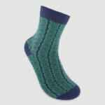 Calze Geo verde 43-46