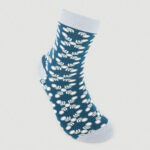 Calze Floral verde salvia 35-38